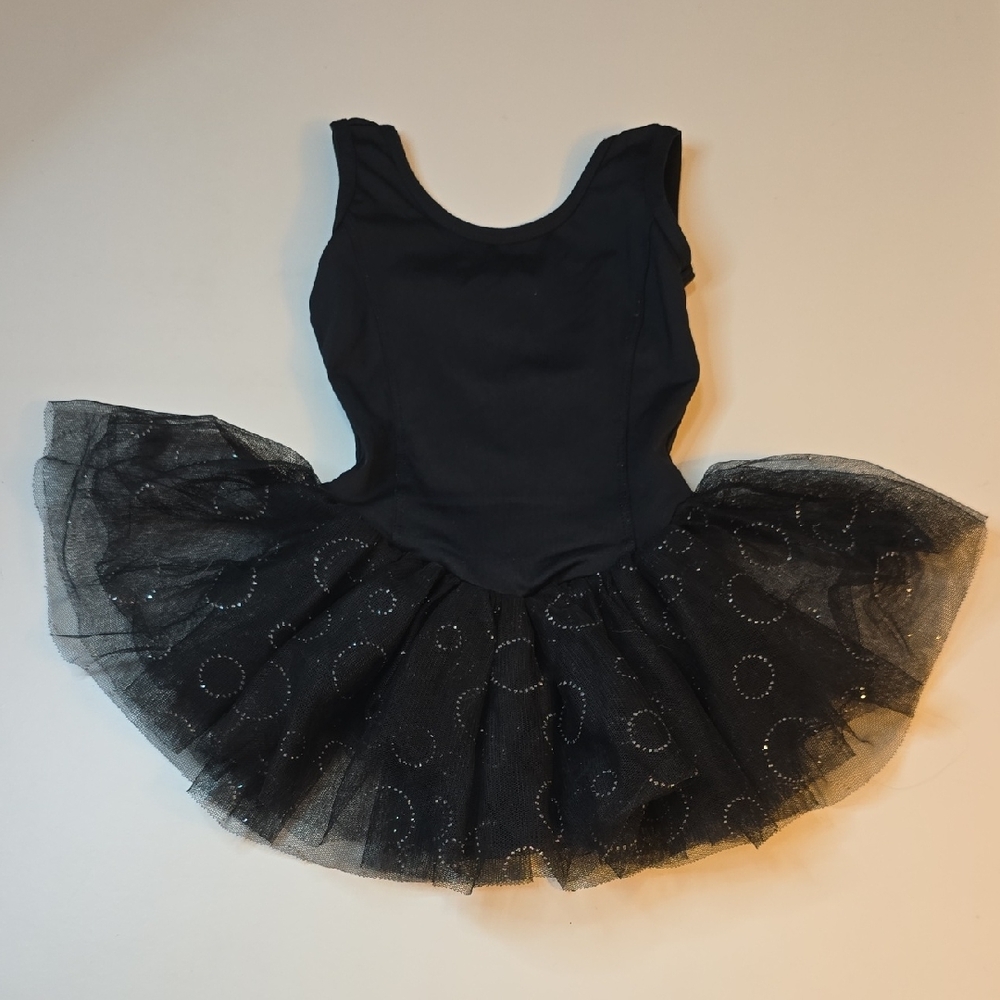 Basic Moves Black Tulle Ballet Tutu Dress - Kids Costume